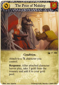 The Price of Nobility