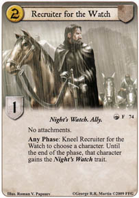 Recruiter for the Watch