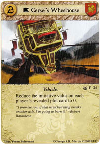 Cersei's Wheelhouse