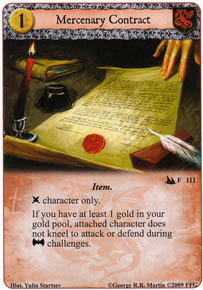 Mercenary Contract