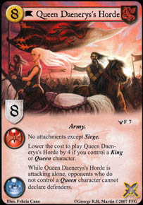 Queen Daenerys's Horde