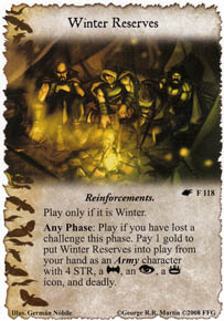 Winter Reserves
