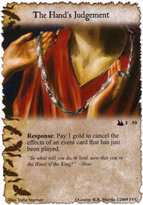 The Hand's Judgement