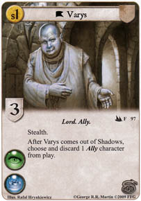 Secrets and Spies A Game of Thrones LCG 1x King's Landing Assassin  #090