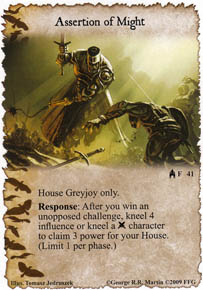Assertion of Might