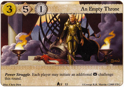 An Empty Throne