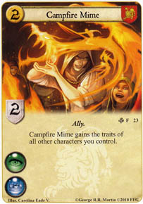 Campfire Mime