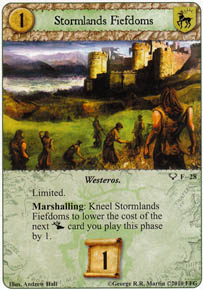 Stormlands Fiefdoms