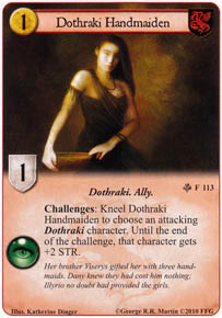 Dothraki Handmaiden