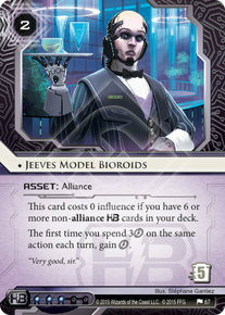 Jeeves Model Bioroids