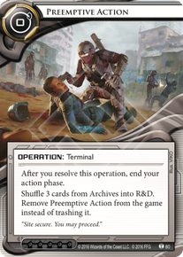 Preemptive Action