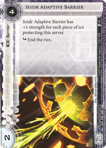Seidr Adaptive Barrier