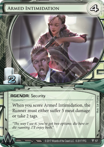 Armed Intimidation
