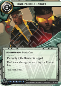 High-Profile Target