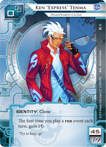 Ken "Express" Tenma: Disappeared Clone