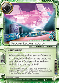 Record Reconstructor