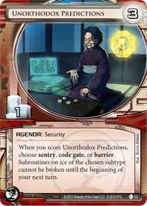 Unorthodox Predictions