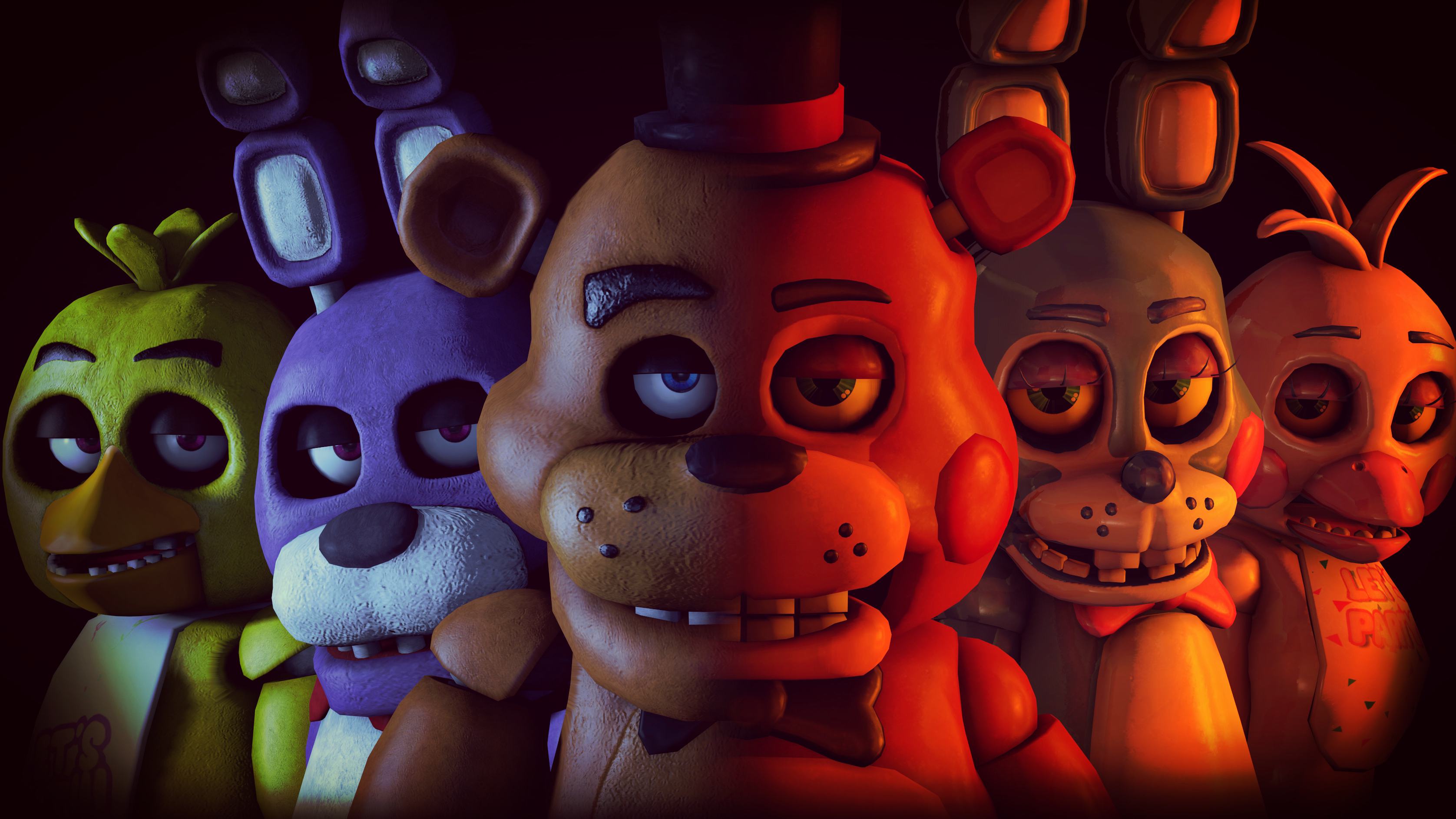 9 x 12 Fnaf fan art Freddy fazbear DB