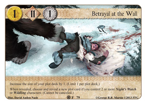 Betrayal at the Wall