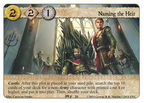 Naming the Heir