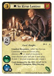 Ser Kevan Lannister