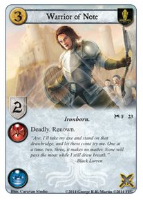 Warrior of Note