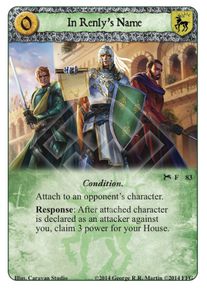 In Renlyâ€™s Name