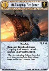 Longship Red Jester