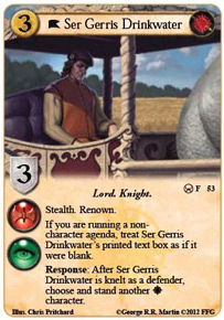 Ser Gerris Drinkwater