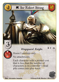 Ser Robert Strong