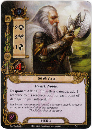 Lord Of The Rings CCG Card MoM 2.U4 Endurance of Dwarves 