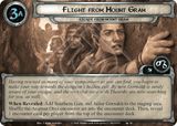 Flight from Mount Gram