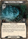 Dark Black Woods