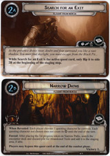 Search for an Exit - Narrow Paths