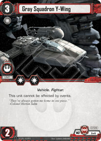 Gray Squadron Y-Wing