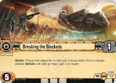 Breaking the Blockade