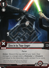 Give in to Your Anger