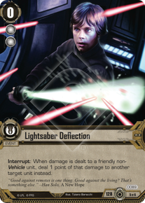 Lightsaber Deflection
