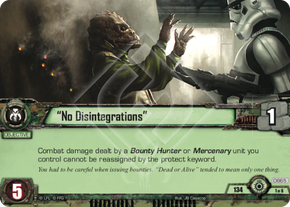 â€œNo Disintegrationsâ€