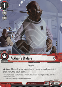 Ackbarâ€™s Orders