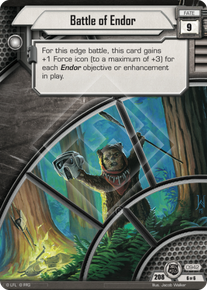 star wars ccg endor card list