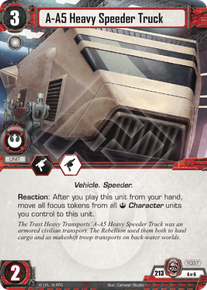A-A5 Heavy Speeder Truck