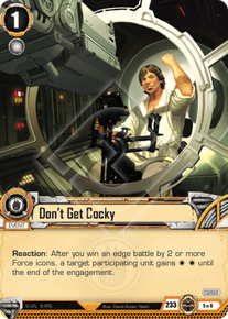 Donâ€™t Get Cocky