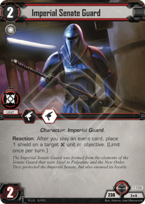 Imperial Senate Guard - A Wretched Hive - Star Wars LCG - Star Wars