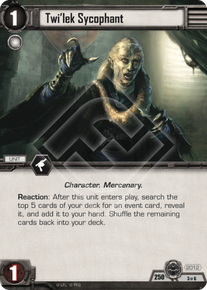 Twiâ€™lek Sycophant