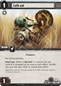 Loth-cat - Power of the Force - Star Wars LCG - Star Wars Card Spoilers