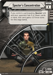 Specterâ€™s Concentration