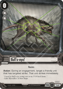 Bullâ€™s-eye!