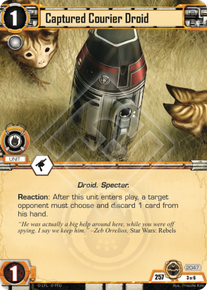 Captured Courier Droid