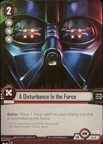 A Disturbance In the Force